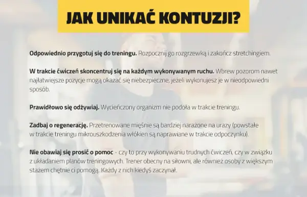 Od czego zacząć trening na siłowni, aby uniknąć kontuzji i zyskać efekty